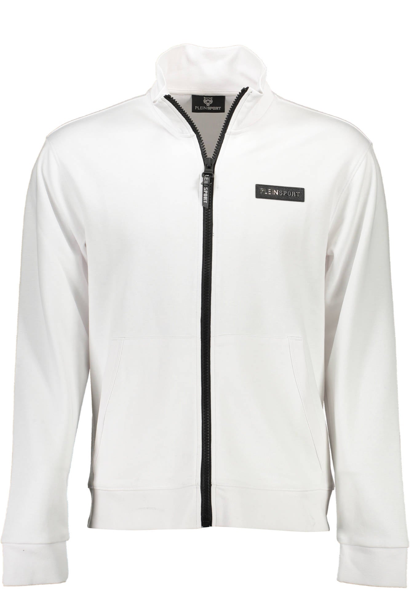 SWEAT PLEIN SPORT ZIP HOMME BLANC - PLEIN SPORT