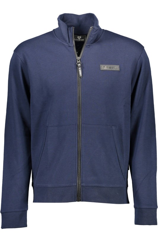 SWEAT-SHIRT ZIPPÉ HOMME PLEIN SPORT BLEU - PLEIN SPORT