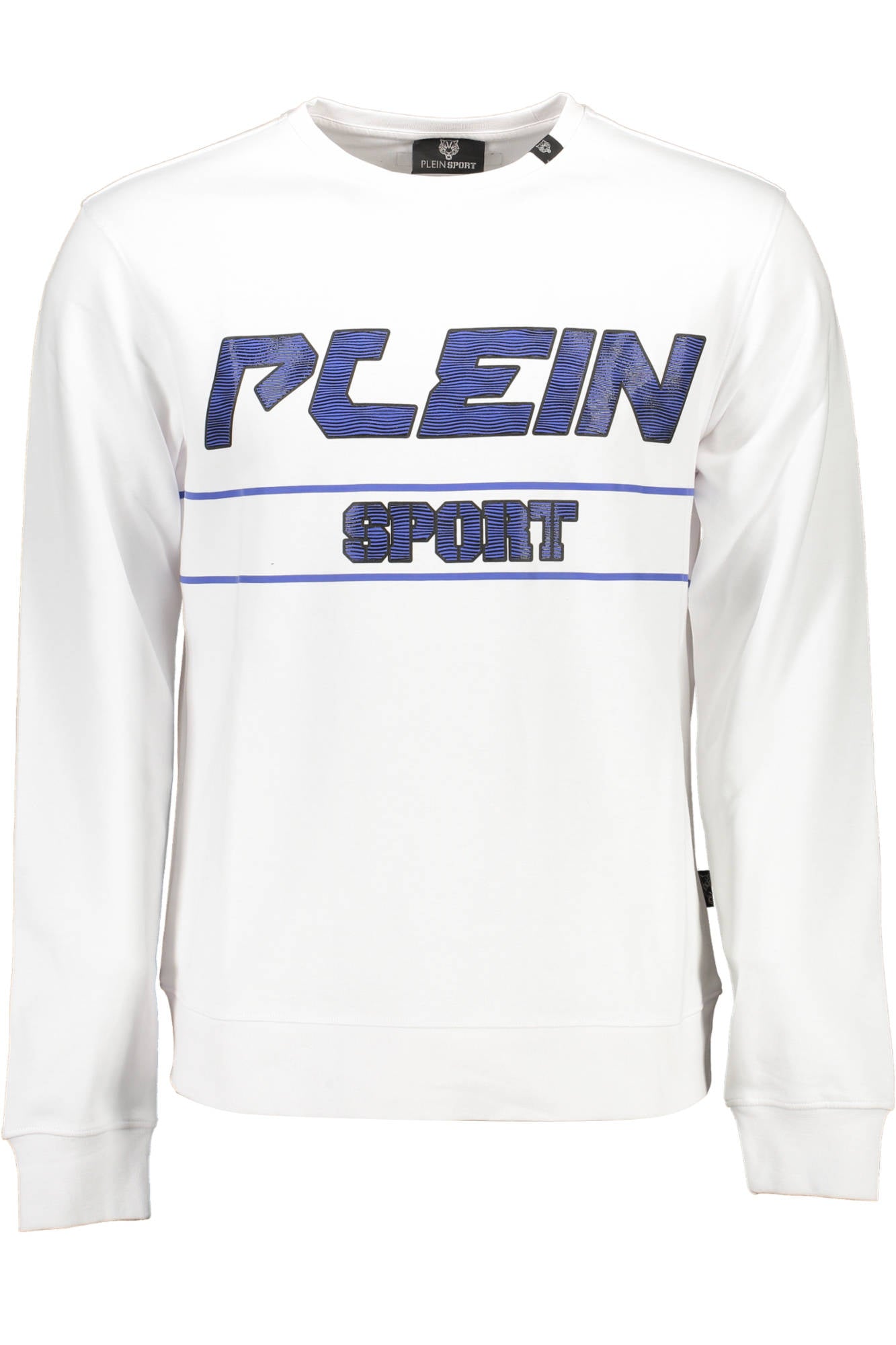 SWEAT-SHIRT ZIPPÉ PLEIN SPORT BLANC POUR HOMME - PLEIN SPORT