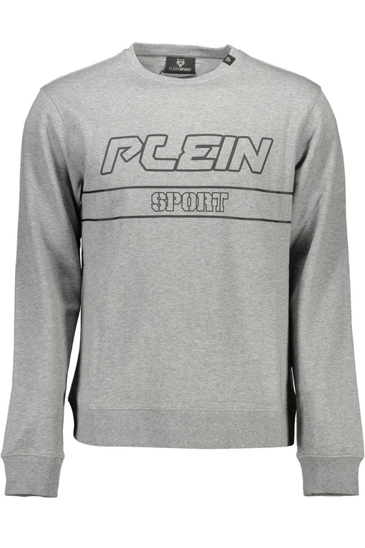 SWEAT PLEIN SPORT SANS ZIP HOMME GRIS - PLEIN SPORT