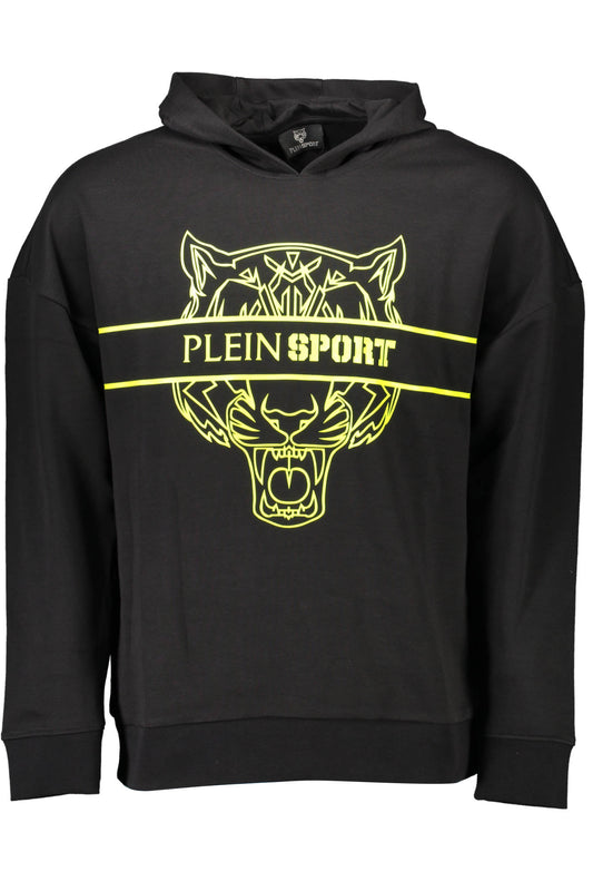 SWEAT PLEIN SPORT SANS ZIP HOMME NOIR - PLEIN SPORT