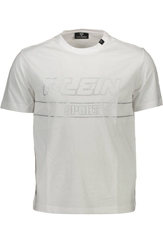 T-SHIRT MANCHES COURTES HOMME PLEIN SPORT BLANC - PLEIN SPORT