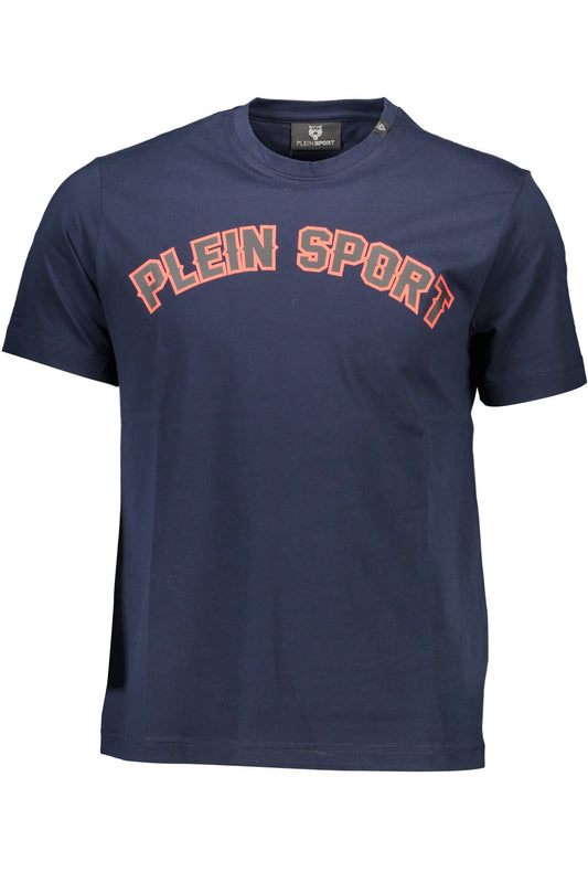 T-SHIRT MANCHES COURTES HOMME PLEIN SPORT BLEU - PLEIN SPORT