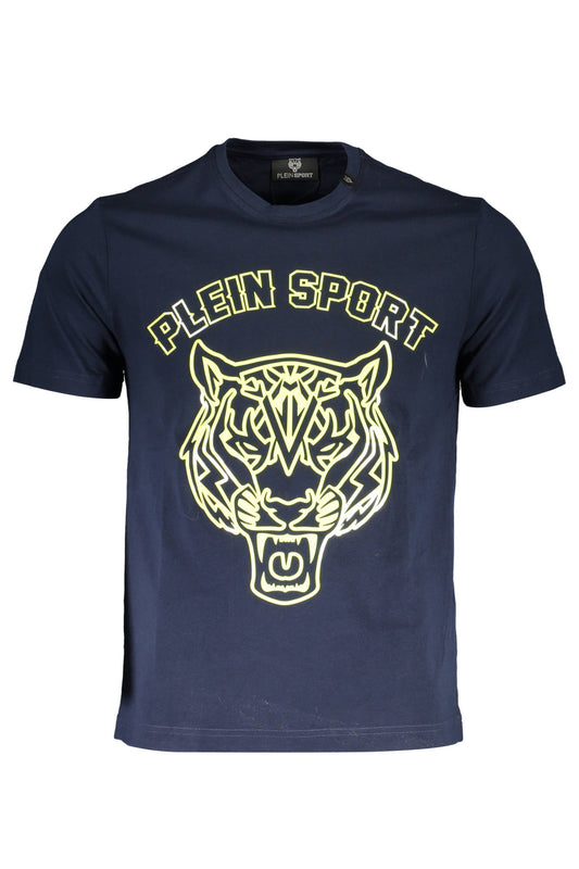 T-SHIRT PLEIN SPORT MANCHES COURTES HOMME BLEU - PLEIN SPORT