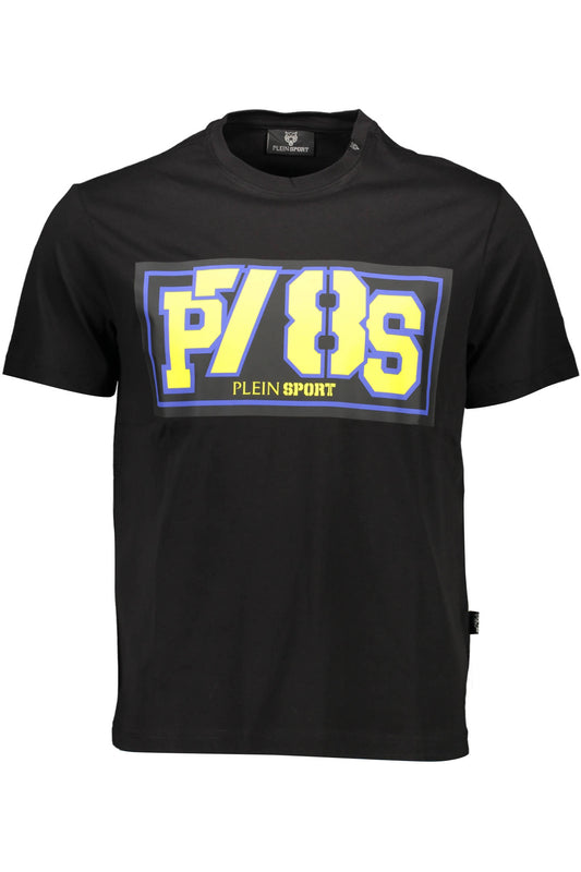 T-SHIRT PLEIN SPORT MANCHES COURTES HOMME NOIR - PLEIN SPORT