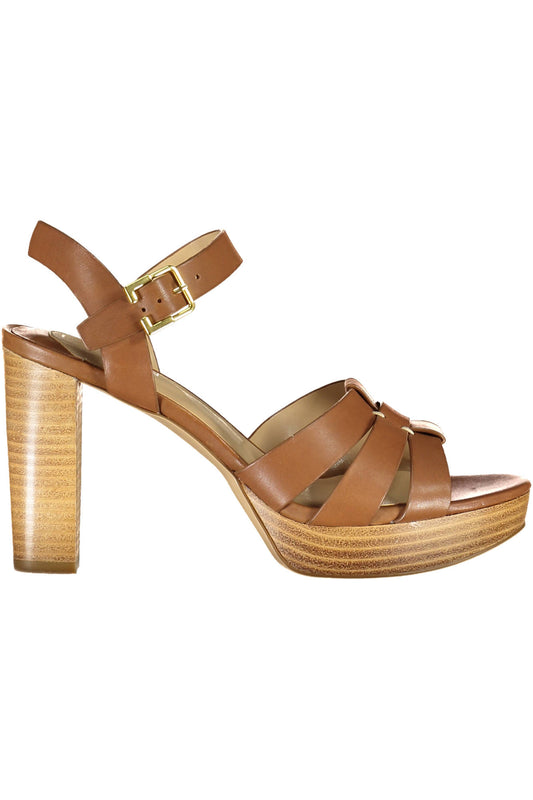 CHAUSSURE FEMME RALPH LAUREN SANDALE MARRON - RALPH LAUREN