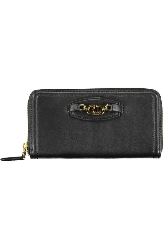PORTEFEUILLE FEMME RALPH LAUREN NOIR - RALPH LAUREN