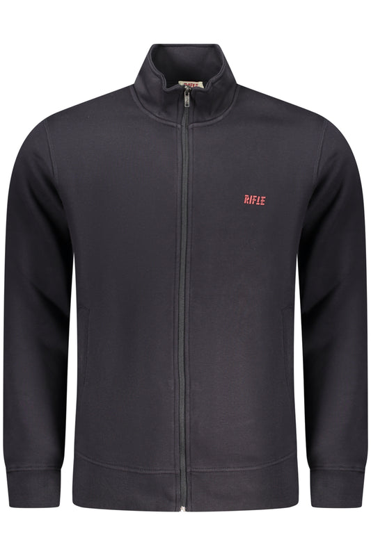 SWEAT-SHIRT ZIPPÉ BLEU POUR HOMME RIFLE - RIFLE