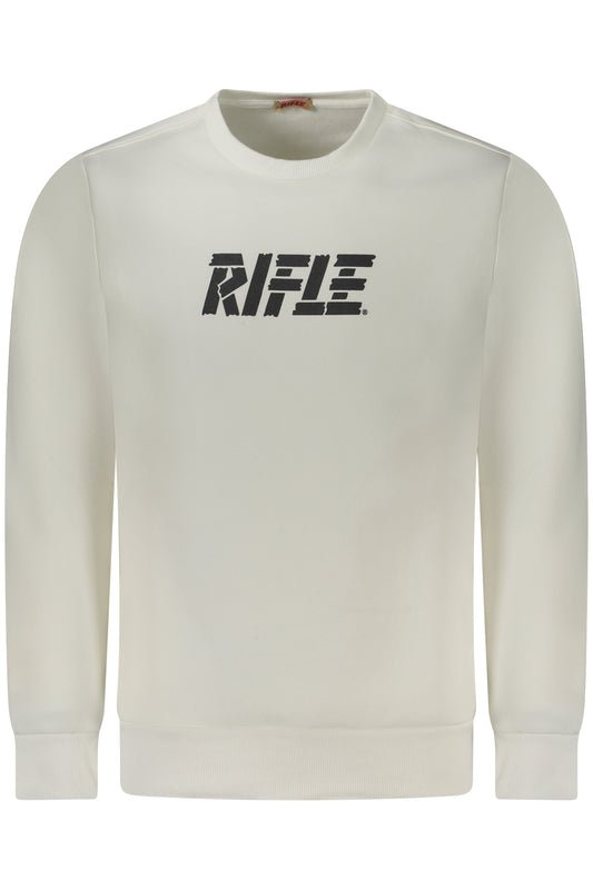 SWEAT-SHIRT RIFLE SANS ZIP HOMME BLANC - RIFLE