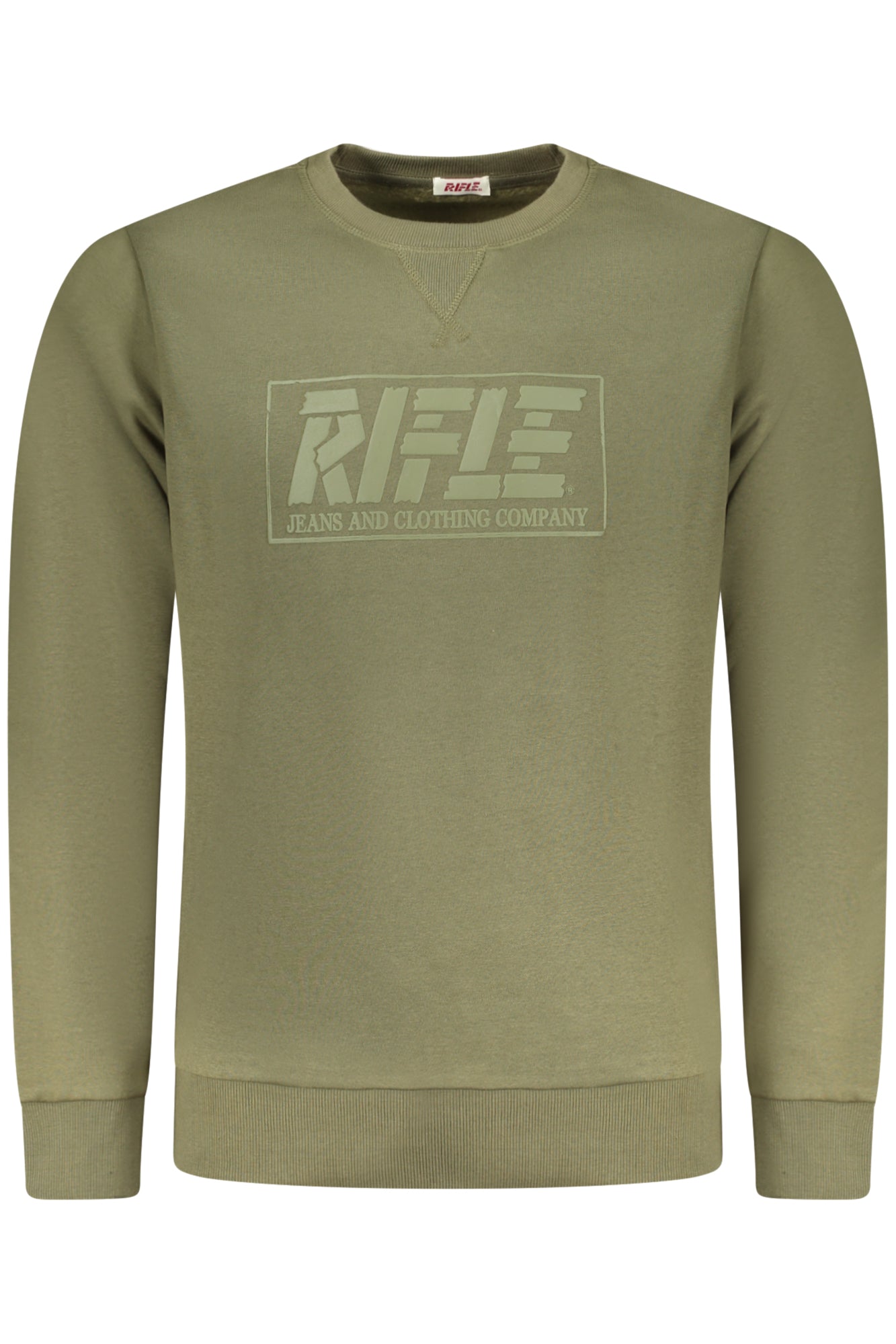 SWEAT-SHIRT ZIPPÉ POUR HOMMES RIFLE VERT - RIFLE