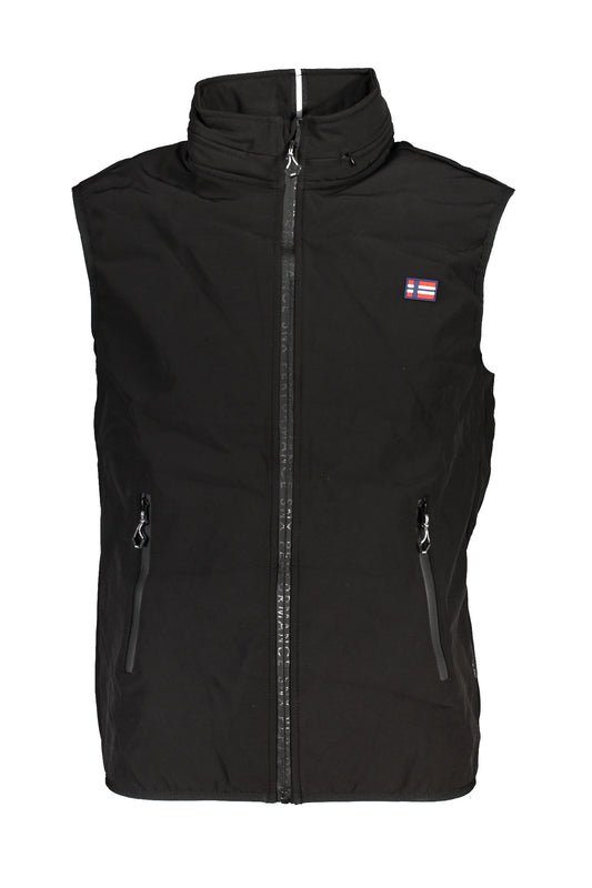 ÉCOLE NAUTIQUE SANS MANCHES HOMME NOIR - SCUOLA NAUTICA