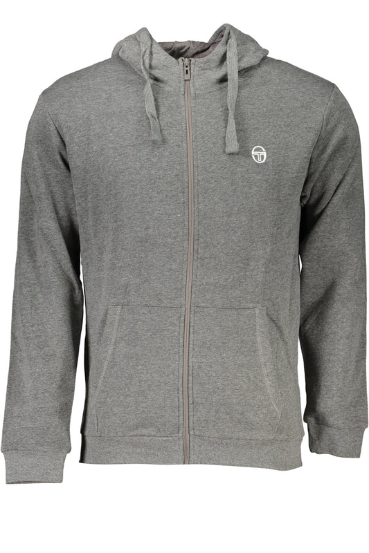 SWEAT-SHIRT ZIPPÉ HOMME SERGIO TACCHINI GRIS - SERGIO TACCHINI