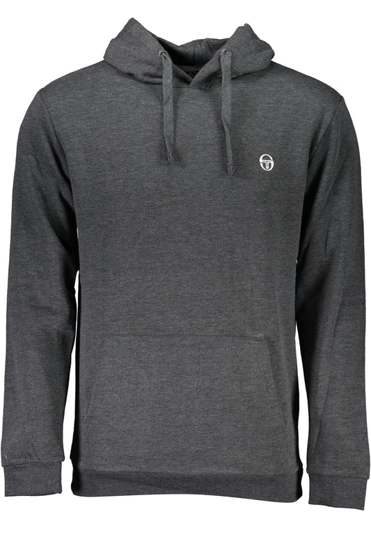 SWEAT-SHIRT SANS FERMETURE ÉCLAIR POUR HOMME SERGIO TACCHINI GRIS - SERGIO TACCHINI