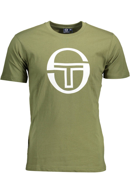 T-SHIRT À MANCHES COURTES POUR HOMME SERGIO TACCHINI VERT - SERGIO TACCHINI