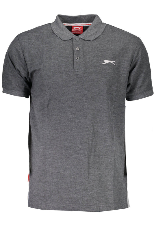 SLAZENGER POLO MANCHES COURTES HOMME GRIS - SLAZENGER