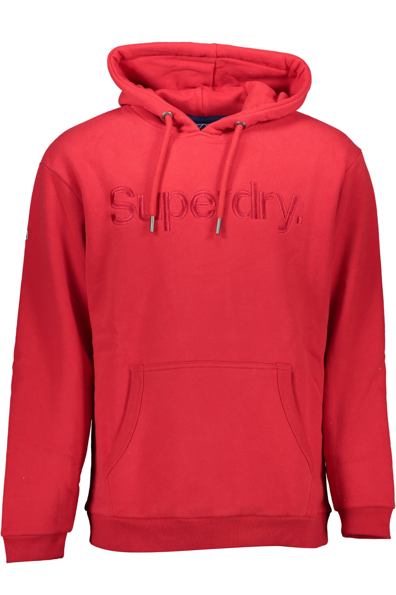 SUPERDRY SWEAT SANS ZIP HOMME ROUGE - SUPERDRY