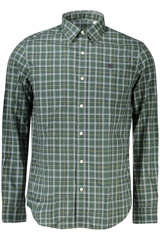 Chemise à manches longues Timberland pour homme, verte - TIMBERLAND
