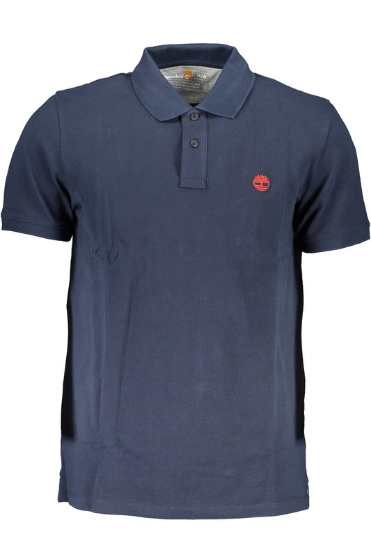 TIMBERLAND POLO MANCHES COURTES HOMME BLEU - TIMBERLAND