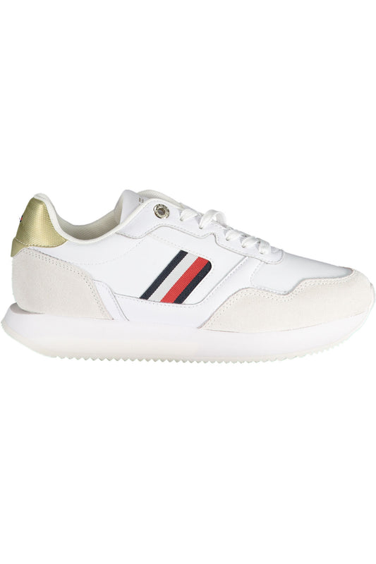 CHAUSSURES DE SPORT POUR FEMMES TOMMY HILFIGER BLANCHES - TOMMY HILFIGER