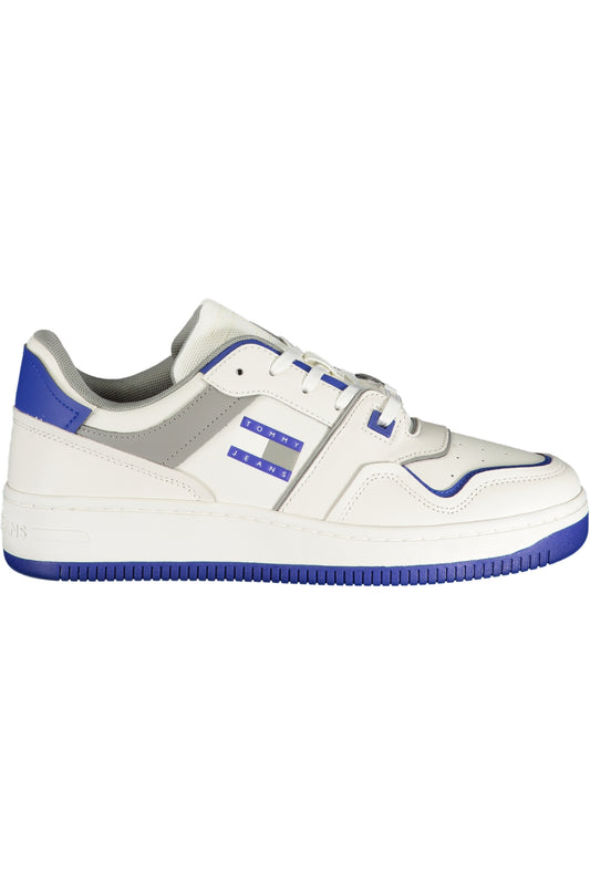 CHAUSSURES DE SPORT POUR HOMMES TOMMY HILFIGER BLANCHES - TOMMY HILFIGER