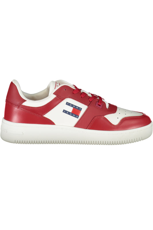 CHAUSSURES DE SPORT TOMMY HILFIGER POUR HOMMES ROUGES - TOMMY HILFIGER