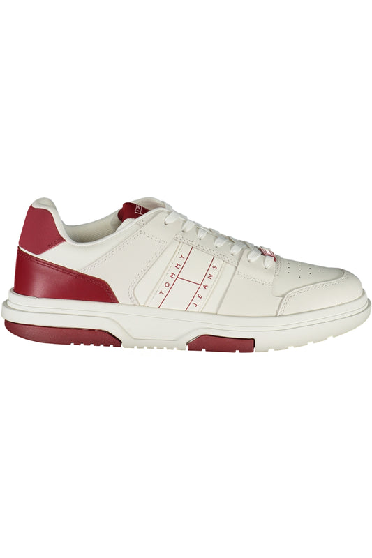 CHAUSSURES DE SPORT POUR HOMMES TOMMY HILFIGER ROUGES - TOMMY HILFIGER