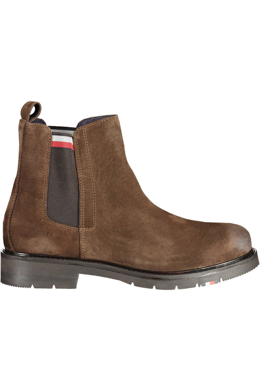 TOMMY HILFIGER BOTTES CHAUSSURES HOMME MARRON - TOMMY HILFIGER