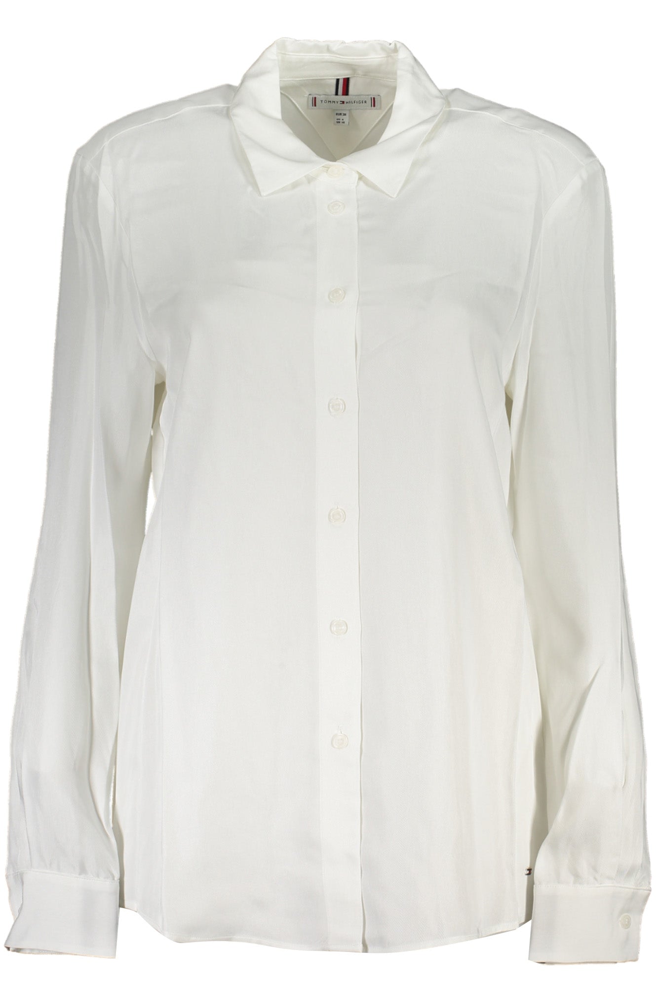 TOMMY HILFIGER CHEMISE À MANCHES LONGUES FEMME BLANC - TOMMY HILFIGER