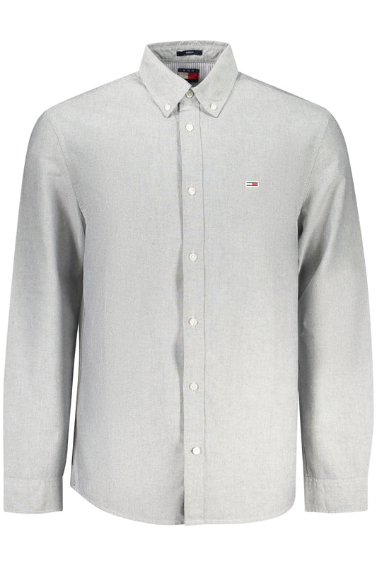 Chemise à manches longues Tommy Hilfiger pour homme Gris - TOMMY HILFIGER