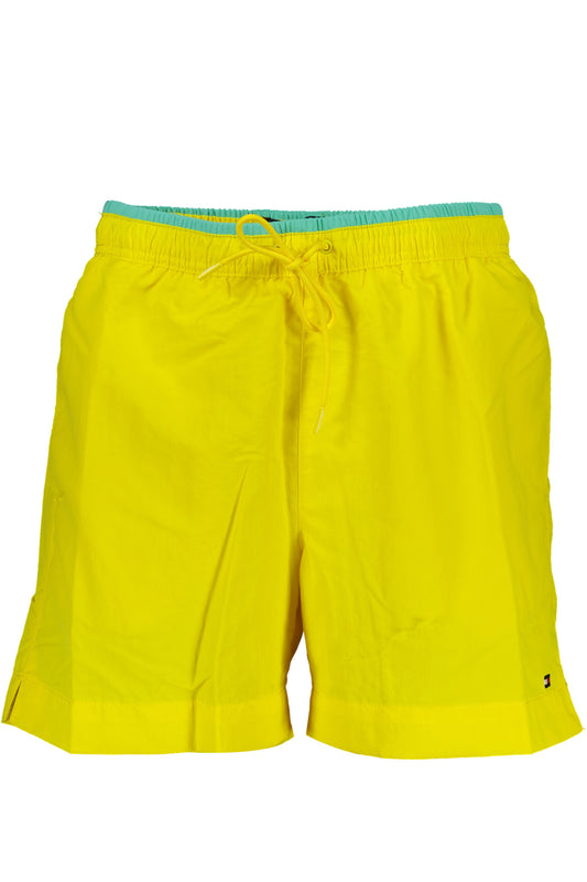 BAS DE MAILLOT DE BAIN TOMMY HILFIGER HOMME JAUNE - TOMMY HILFIGER