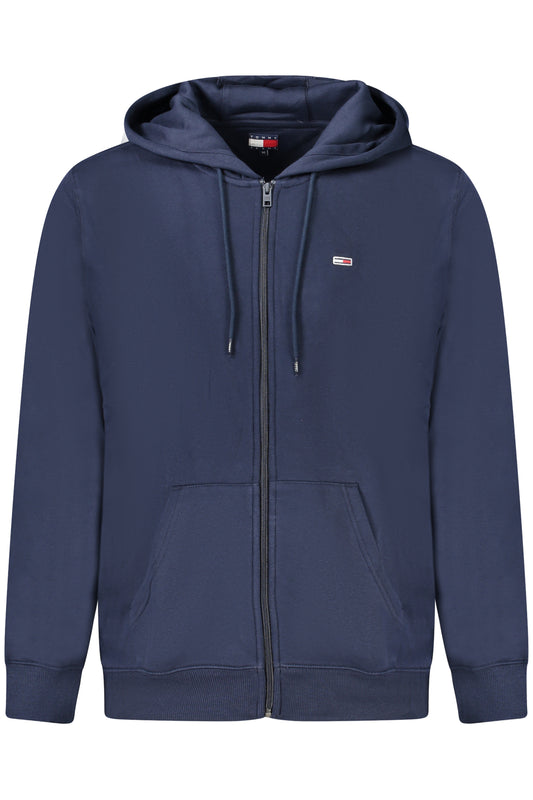 SWEAT-SHIRT ZIPPÉ POUR HOMMES TOMMY HILFIGER BLEU - TOMMY HILFIGER