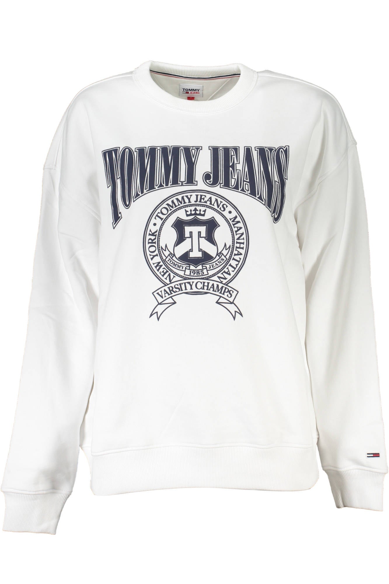 SWEAT-SHIRT FEMME BLANC SANS ZIP TOMMY HILFIGER - TOMMY HILFIGER