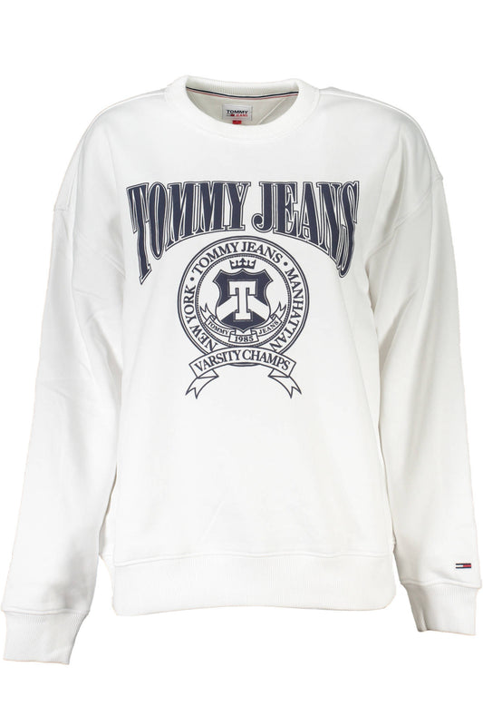 SWEAT-SHIRT FEMME BLANC SANS ZIP TOMMY HILFIGER - TOMMY HILFIGER