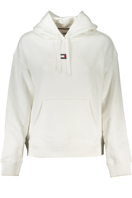 SWEAT-SHIRT SANS FERMETURE ÉCLAIR POUR FEMME TOMMY HILFIGER BLANC - TOMMY HILFIGER