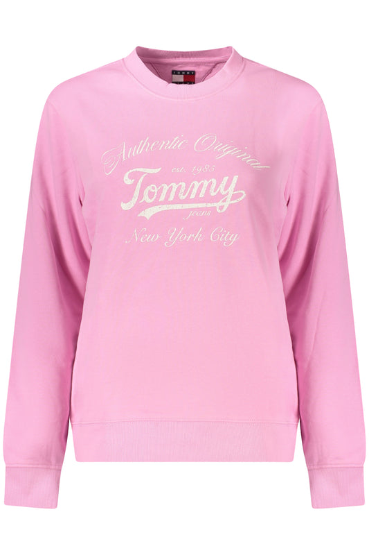Sweat-shirt zippé rose Tommy Hilfiger pour femme - TOMMY HILFIGER