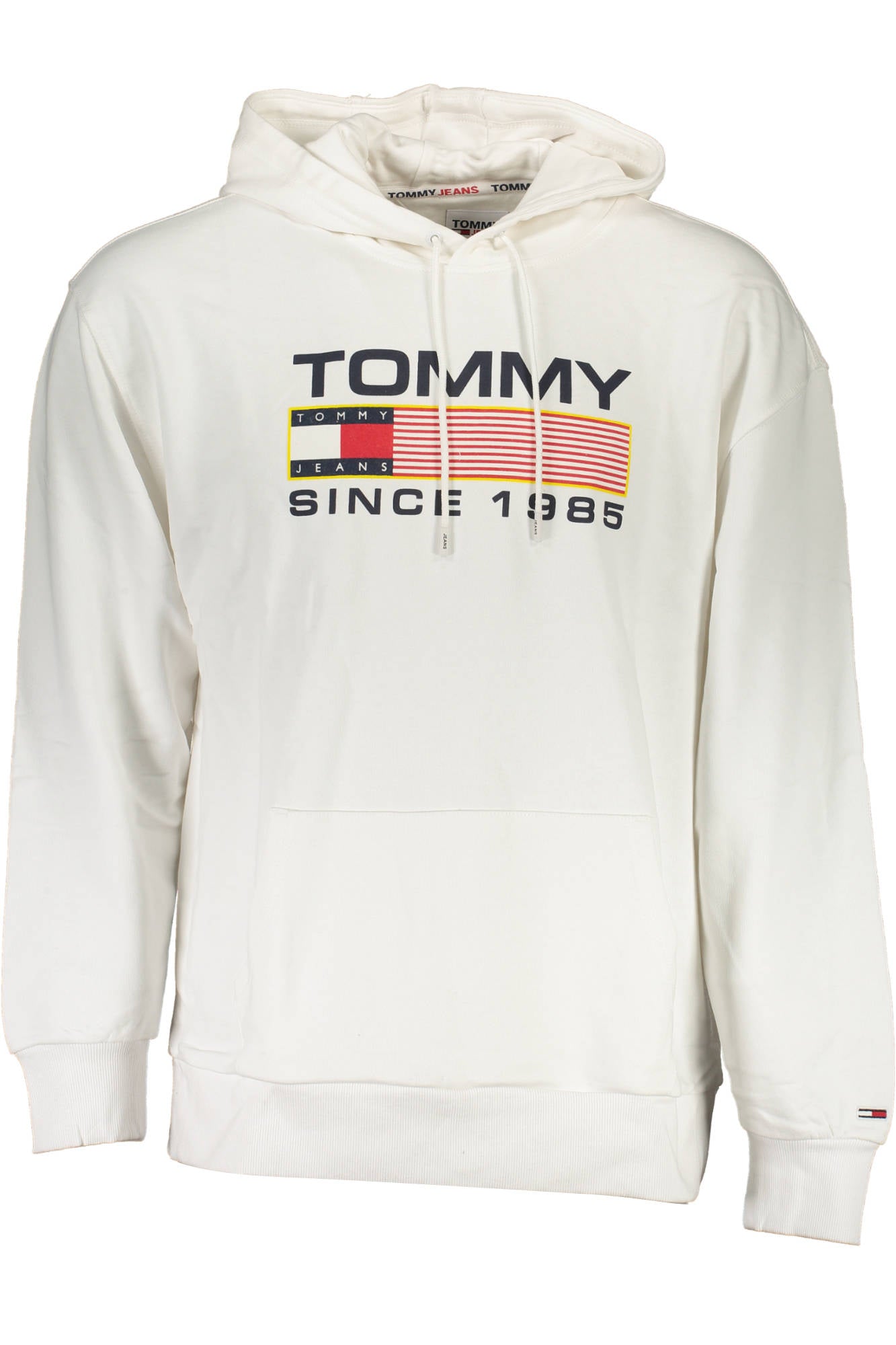 SWEAT-SHIRT BLANC SANS ZIP TOMMY HILFIGER HOMME - TOMMY HILFIGER