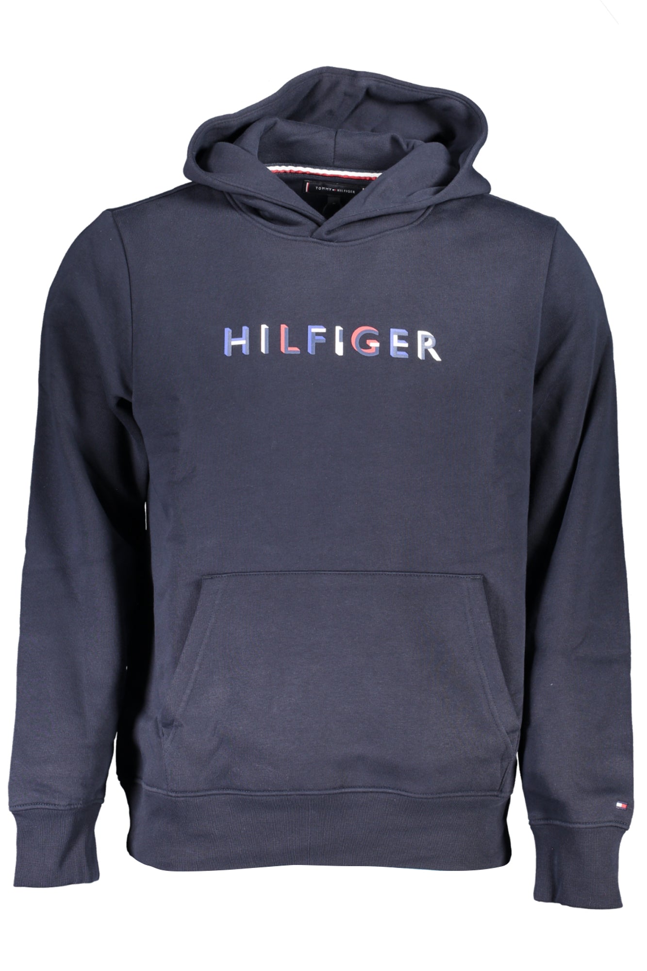 SWEAT-SHIRT SANS FERMETURE ÉCLAIR BLEU TOMMY HILFIGER POUR HOMMES - TOMMY HILFIGER