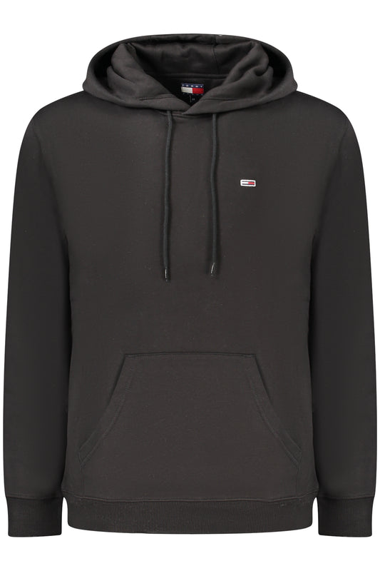 SWEAT-SHIRT ZIPPÉ NOIR POUR HOMMES TOMMY HILFIGER - TOMMY HILFIGER