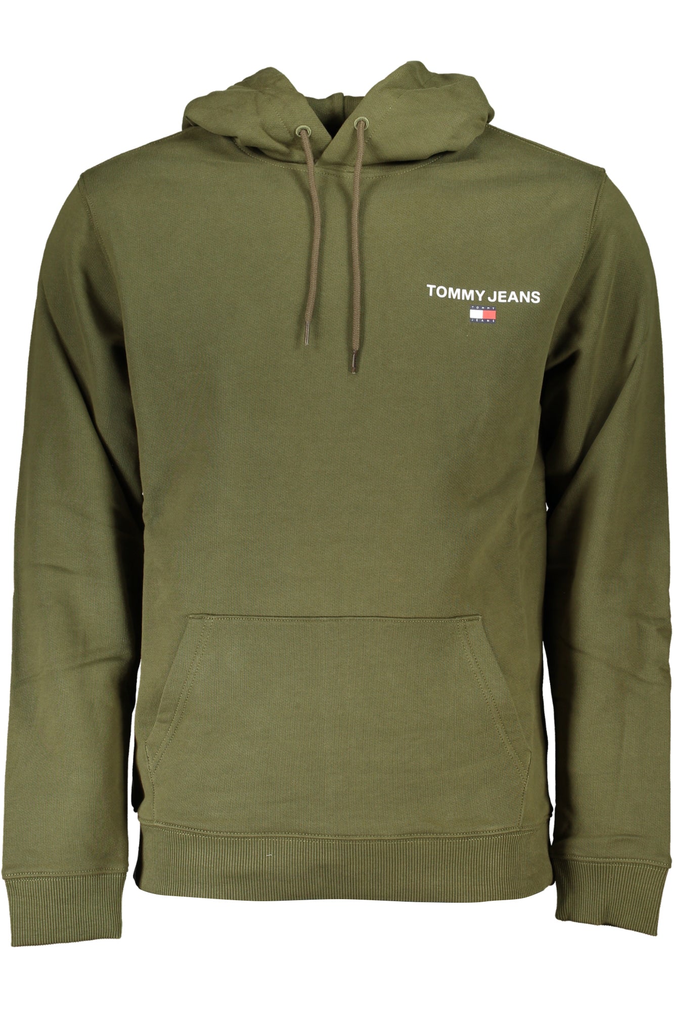 SWEAT-SHIRT TOMMY HILFIGER SANS FERMETURE ÉCLAIR POUR HOMME VERT - TOMMY HILFIGER