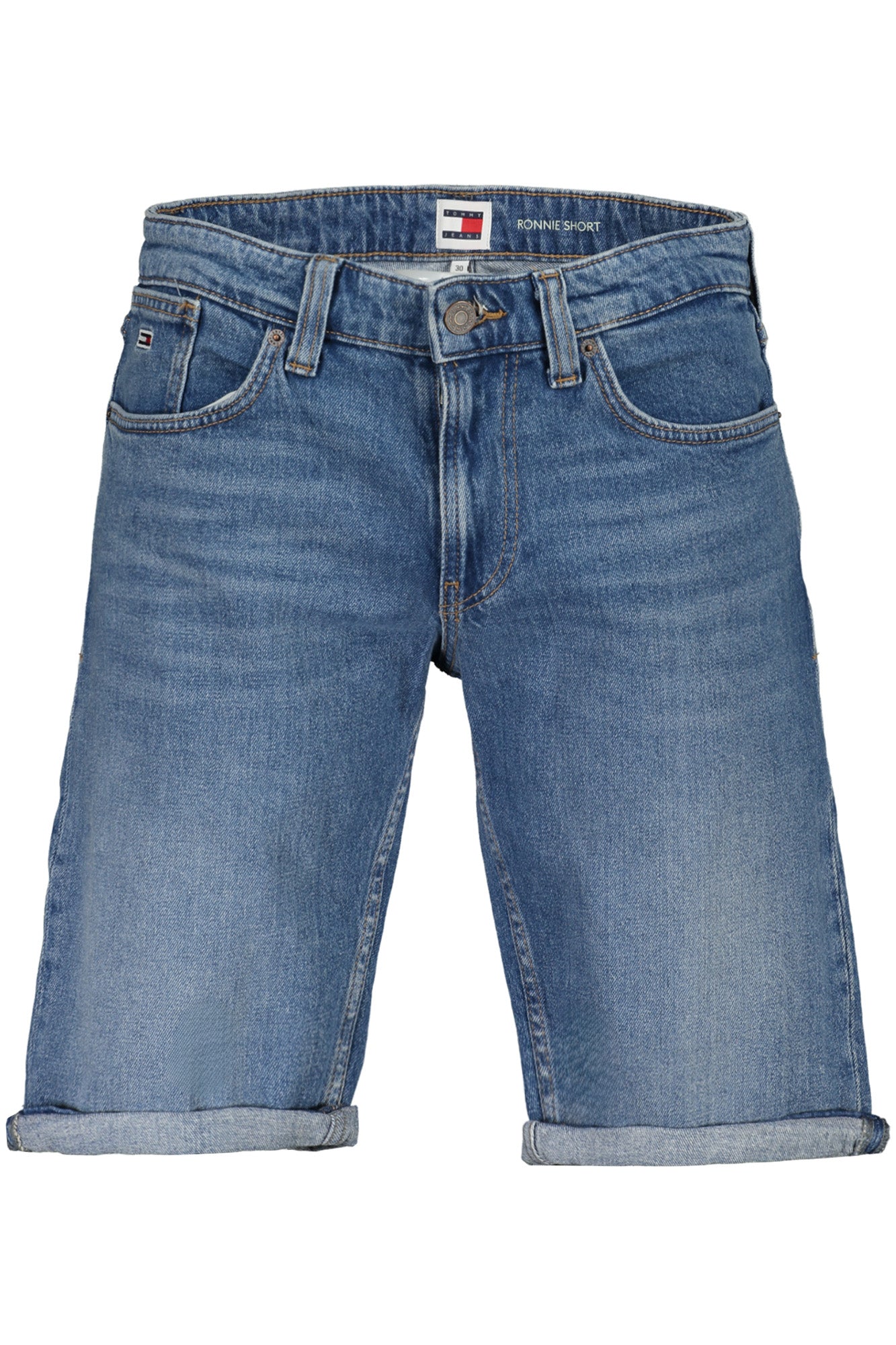 TOMMY HILFIGER JEANS SHORT HOMME BLEU - TOMMY HILFIGER
