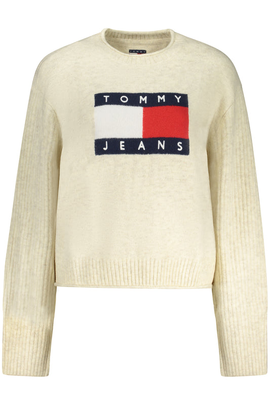 PULL BEIGE TOMMY HILFIGER POUR FEMME - TOMMY HILFIGER