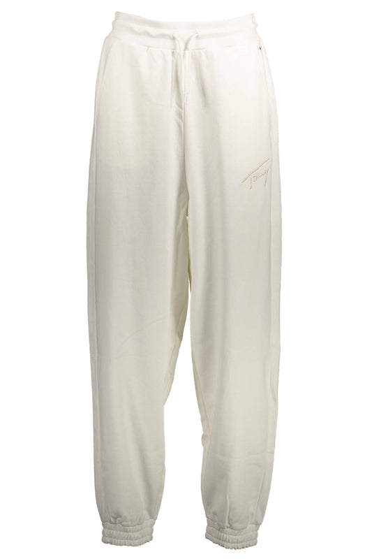 PANTALON BLANC FEMME TOMMY HILFIGER - TOMMY HILFIGER