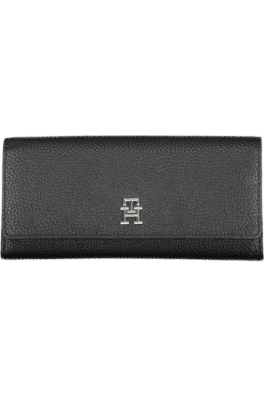 PORTEFEUILLE FEMME TOMMY HILFIGER NOIR - TOMMY HILFIGER