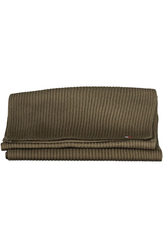 ÉCHARPE VERTE TOMMY HILFIGER POUR HOMMES - TOMMY HILFIGER
