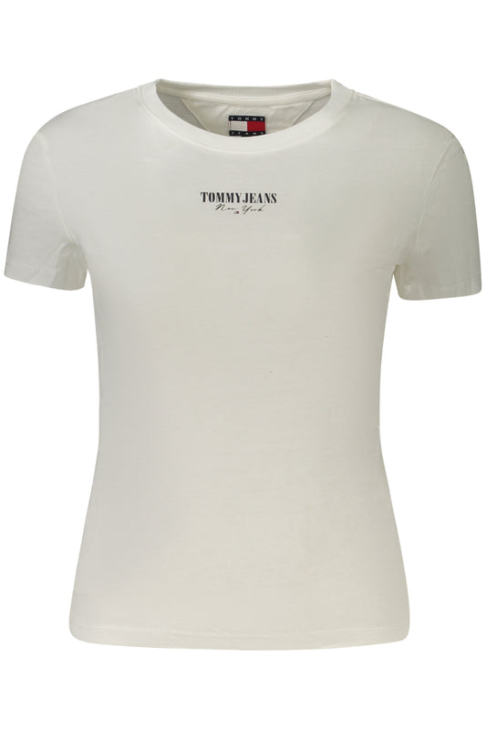 T-SHIRT À MANCHES COURTES TOMMY HILFIGER FEMME BLANC - TOMMY HILFIGER