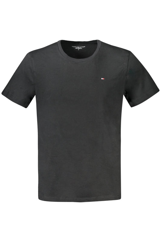 T-SHIRT À MANCHES COURTES TOMMY HILFIGER HOMME NOIR - TOMMY HILFIGER