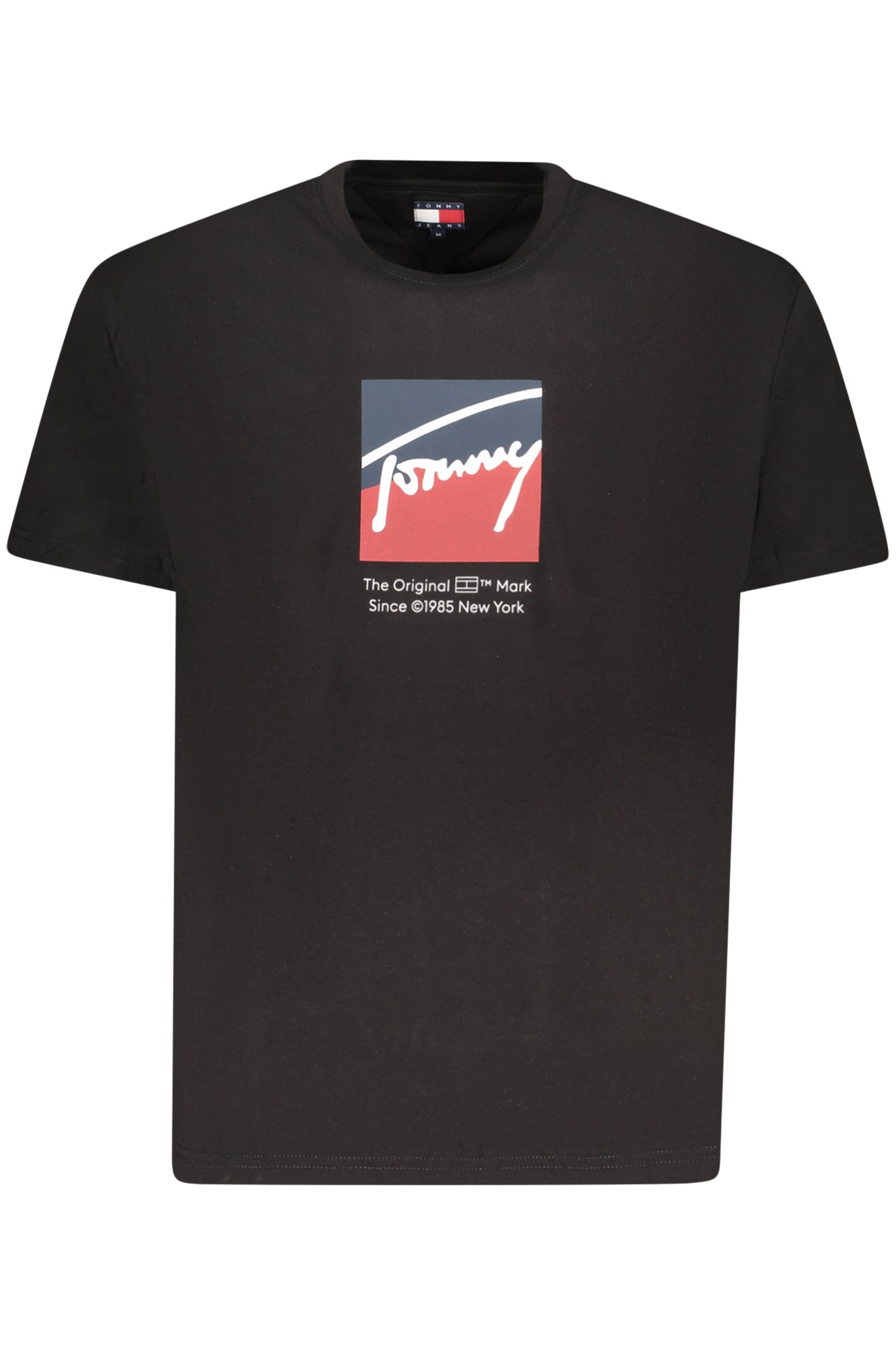 T-SHIRT À MANCHES COURTES TOMMY HILFIGER POUR HOMME NOIR - TOMMY HILFIGER