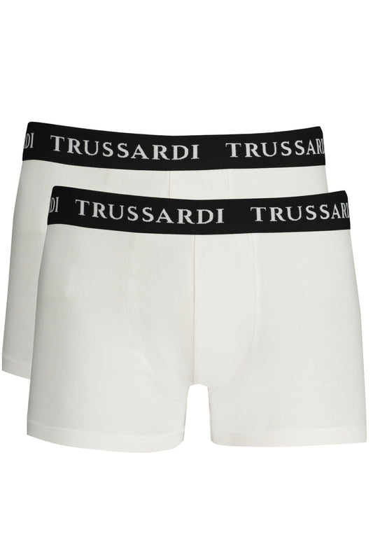 BOXER BLANC HOMME TRUSSARDI - TRUSSARDI