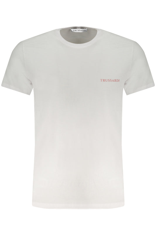 TRUSSARDI T-SHIRT À MANCHES COURTES HOMME BLANC - TRUSSARDI