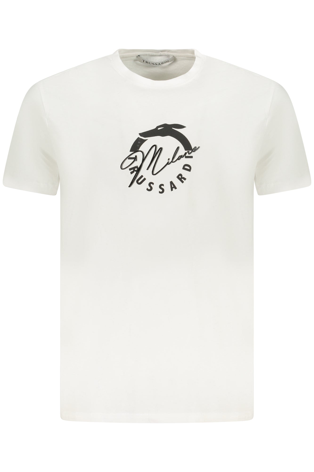 T-SHIRT À MANCHES COURTES TRUSSARDI HOMME BLANC - TRUSSARDI
